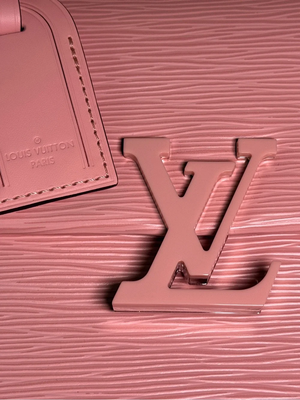 Louis Vuitton Grenelle PM in Rose Ballerine Epi Leather